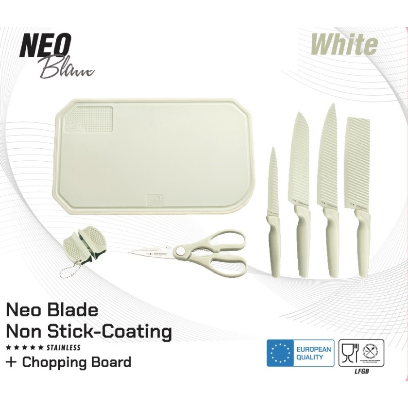 Jual Stein Neo Blade White Pisau Set Talenan Set Shopee Indonesia