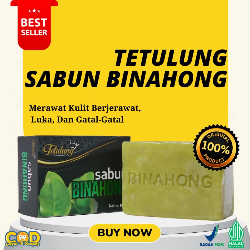 Jual Tetulung Sabun Binahong Sabun Gatal Obat Untuk Luka Dan Gatal Herbal Asli Original