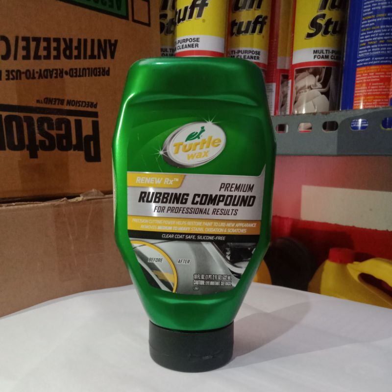 Turtle Wax Premium Rubbing Compound - 532ml