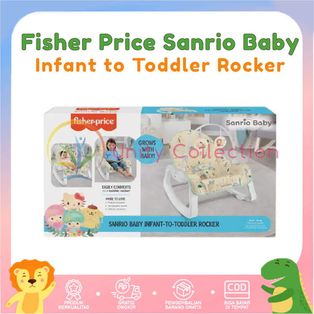 Jual Fisher-Price Sanrio Baby Infant to Toddler Rocker | Shopee Indonesia