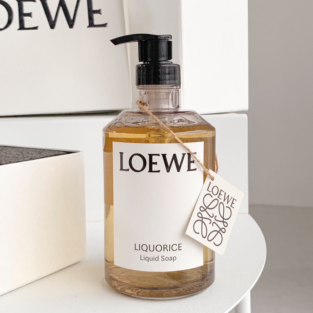 Jual Loewe liquid soap body wash parfum perfume liquorice | Shopee