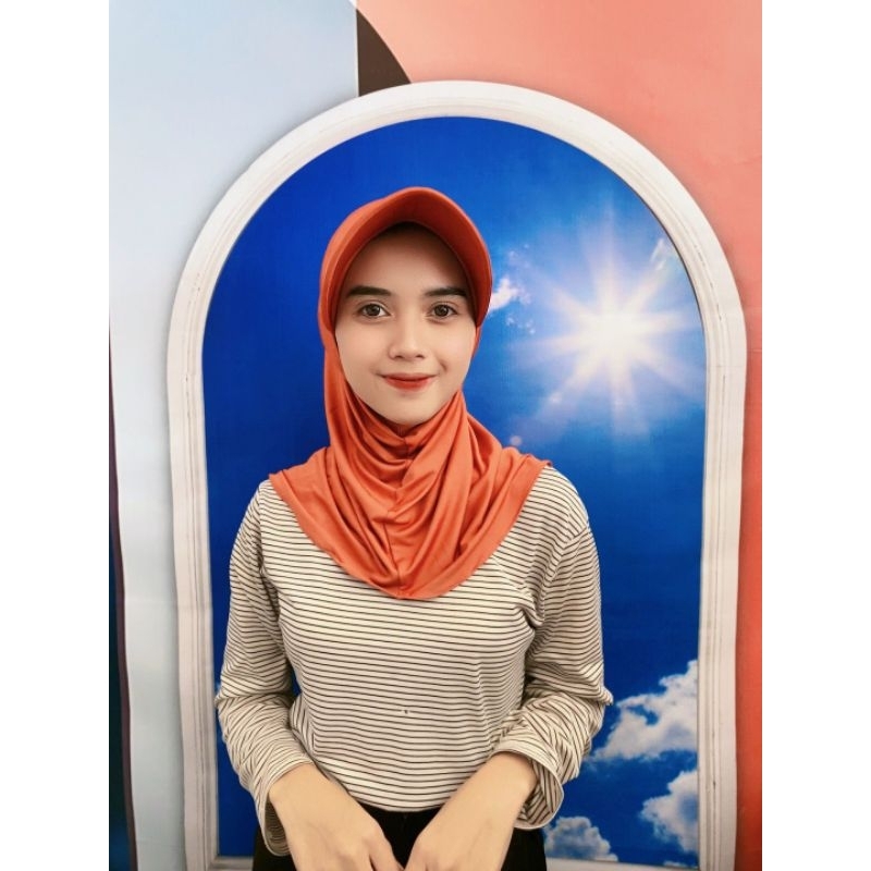 topi hijab sport
