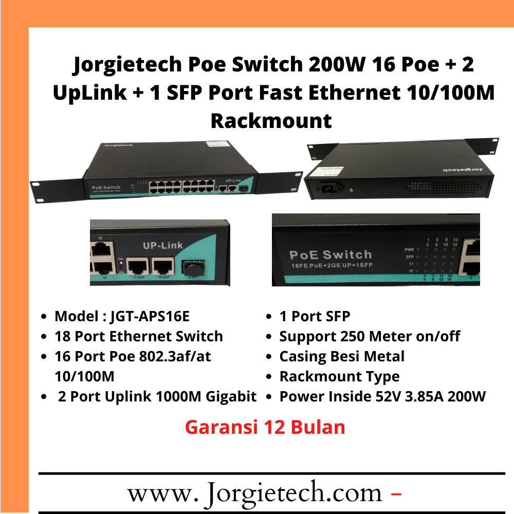 Outdoor 5 Port Gigabit PoE Network Switch : (4) Power Over Ethernet  IEEE802.3af + (1) Uplink RJ45 Ports : 1,000Mbps, IP66 Weatherproof, 65W :  Business