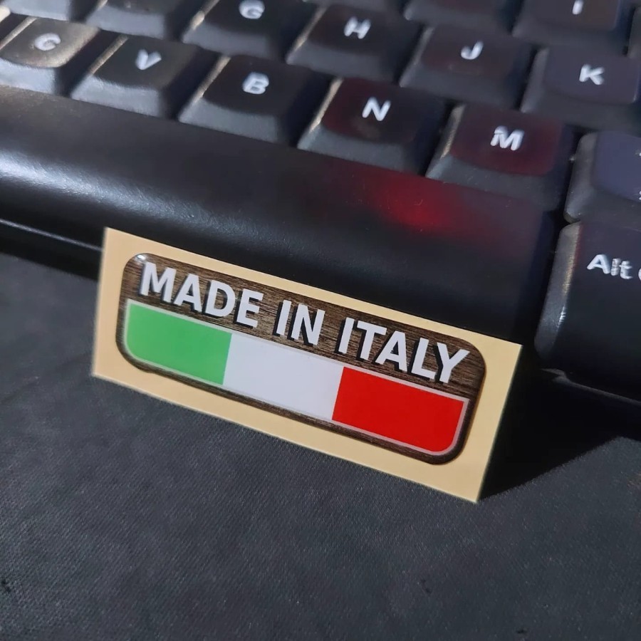 Jual Sticker Timbul Resin Made in Italy Stiker Lycal 3D Logo Kecil ...