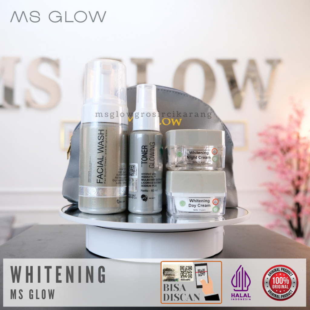 Jual paket whitening series ms glow ori msglow original | Shopee Indonesia