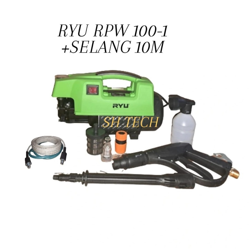 Jual JET CLEANER RYU RPW 100 RPW100 HIGH PRESSURE CLEANER MESIN STEAM ...