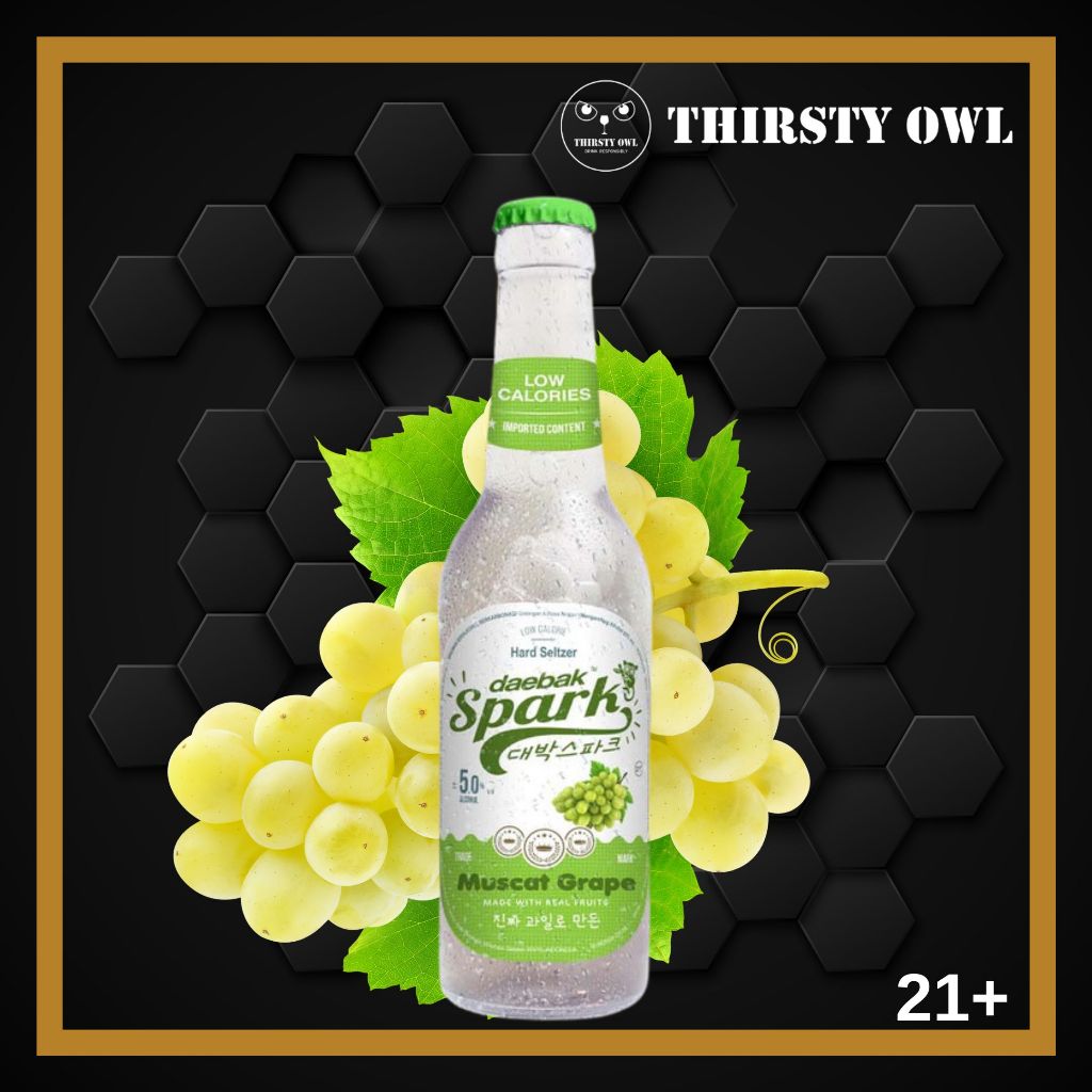 Jual Daebak Spark Muscat Grape Hard Seltzer 330ml Shopee Indonesia