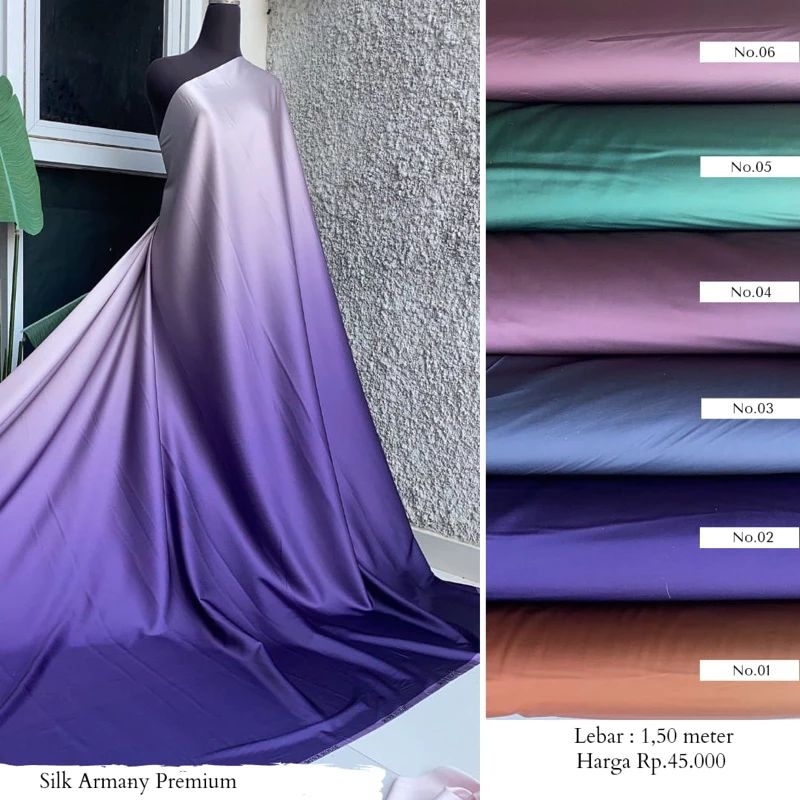 Jual Promo Kain Armani Ombre Gradasi Kain Gamis Armani Gradasi Ombre