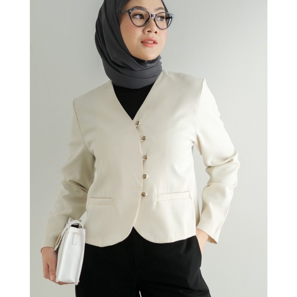 Jual Myrubylicious DALENA BLAZER KODE 2319-1 | ATASAN WANITA | Shopee ...
