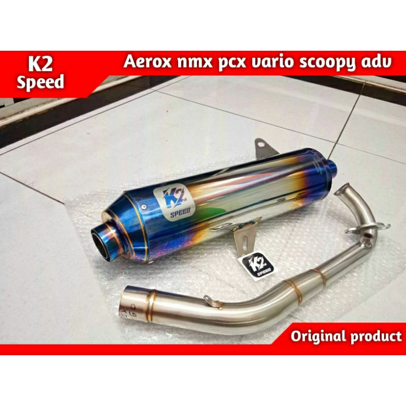 Jual knalpot standar racing nmx aerox pcx vario beat scoopy mio lexi ...