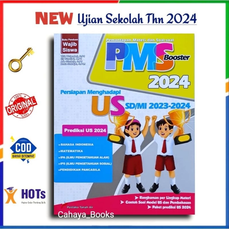 Jual Buku Bank Soal Ujian Sekolah Kelas 6 SD/MI 2024 - Buku Persiapan ...