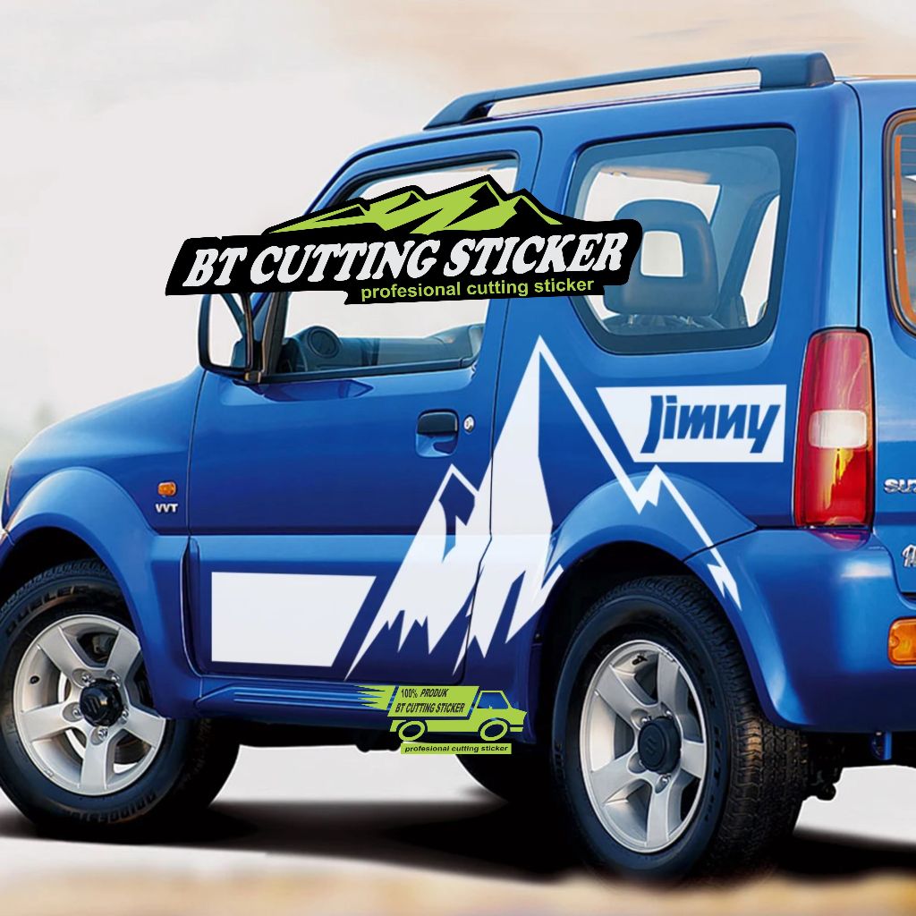 Jual Stiker mobil Grafis Gunung untuk Suzuki Jimny Stiker Mobil Sisi ...