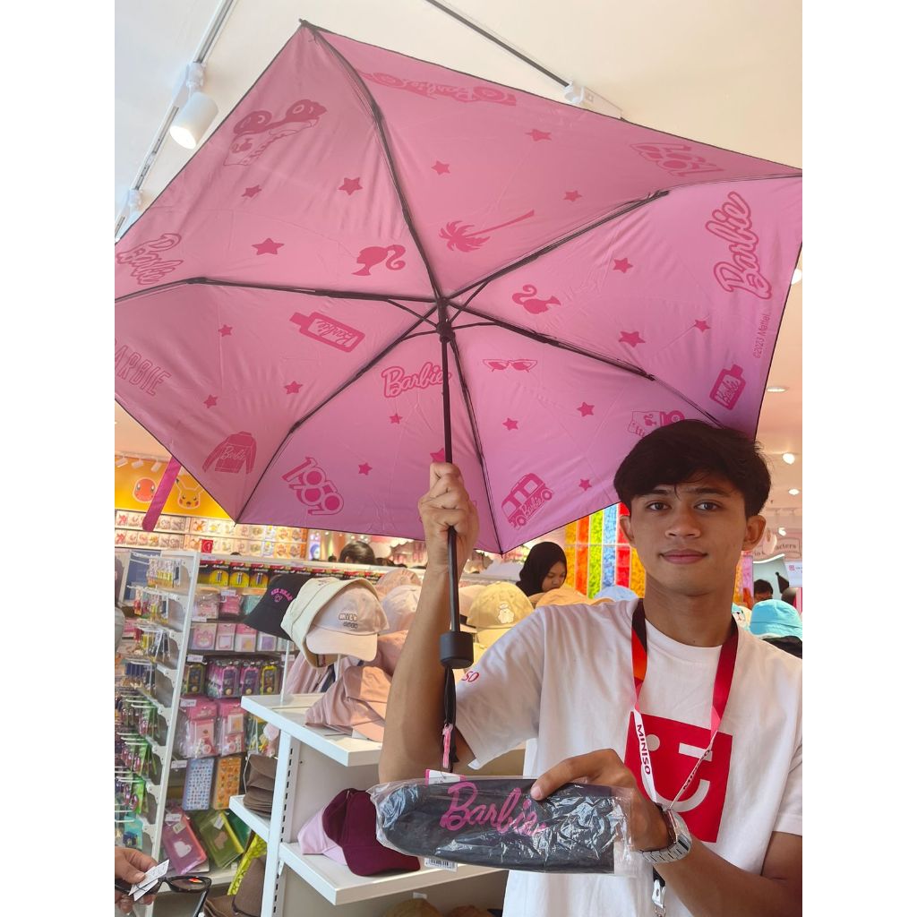 Jual [ READY STOCK JAKARTA ] BARBIE MINISO TUMBLER BARBIE PAYUNG BARBIE