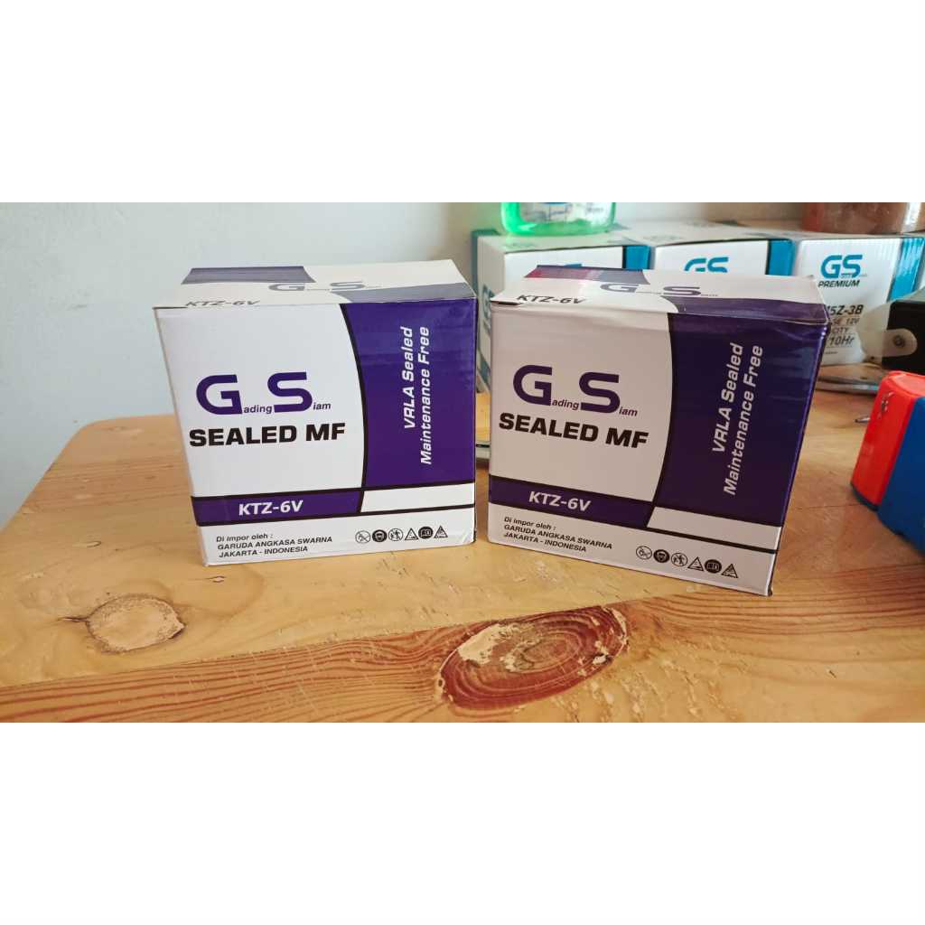 Jual Aki Motor VARIO 125 GTZ 6V | GTZ7S GS MF Accu Kering | Shopee