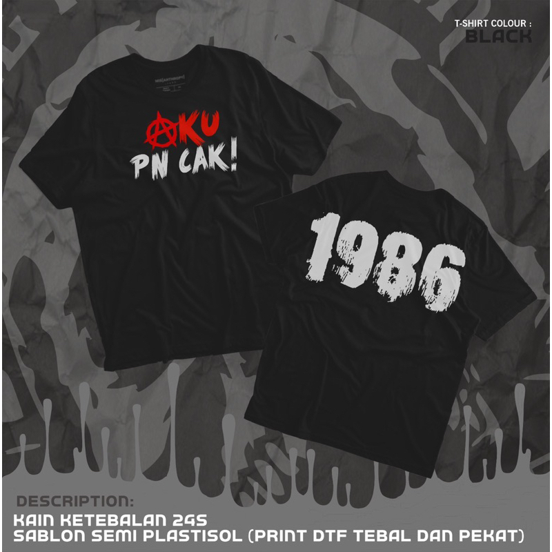 Jual Kaos Pagar Nusa Aku Pn Cak 1986 Kaos Pagar Nusa Desain Simpel