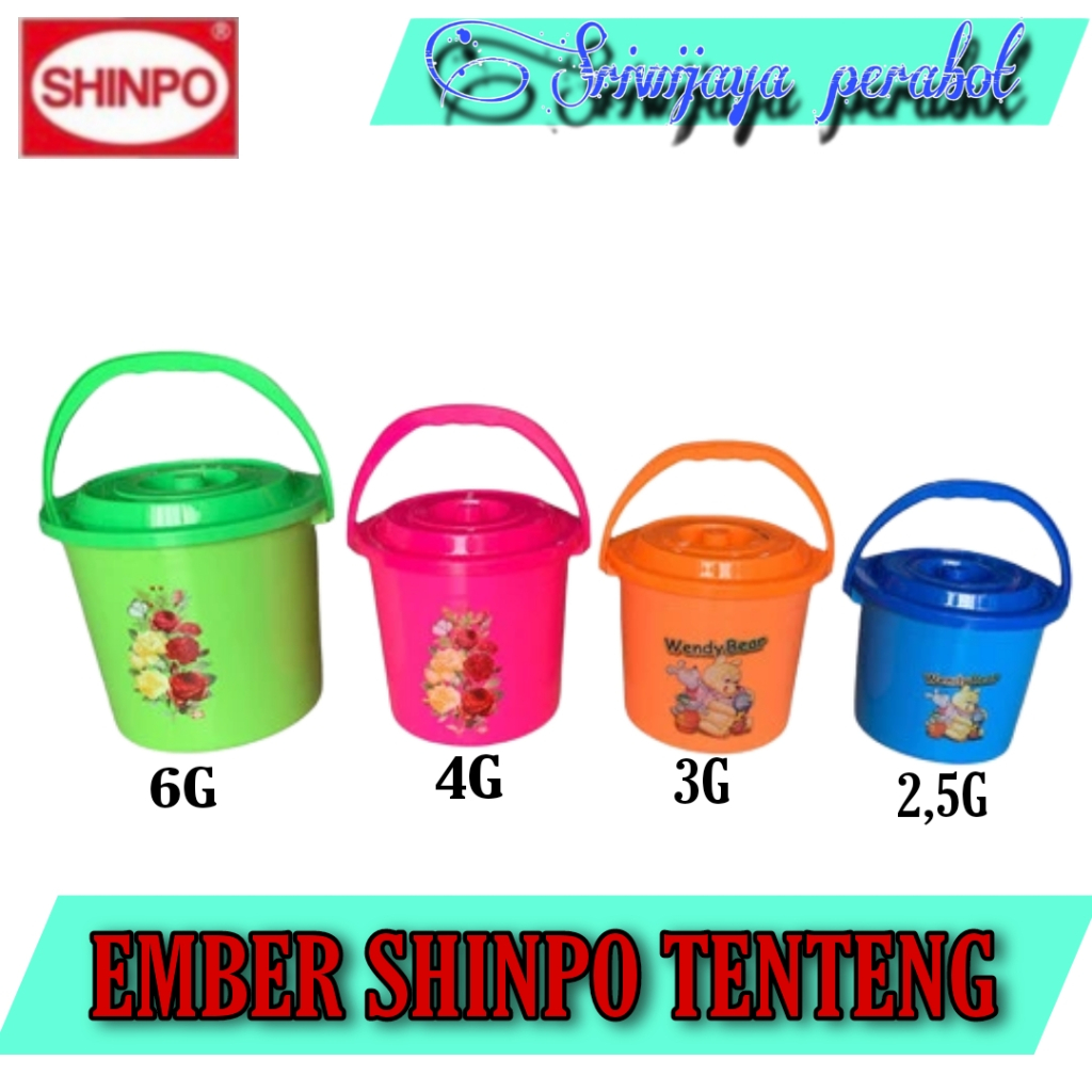 Jual Ember Plastik Shinpo Ember Deluxe Tutup Gagang 25g3g4g6g Shopee Indonesia 5287