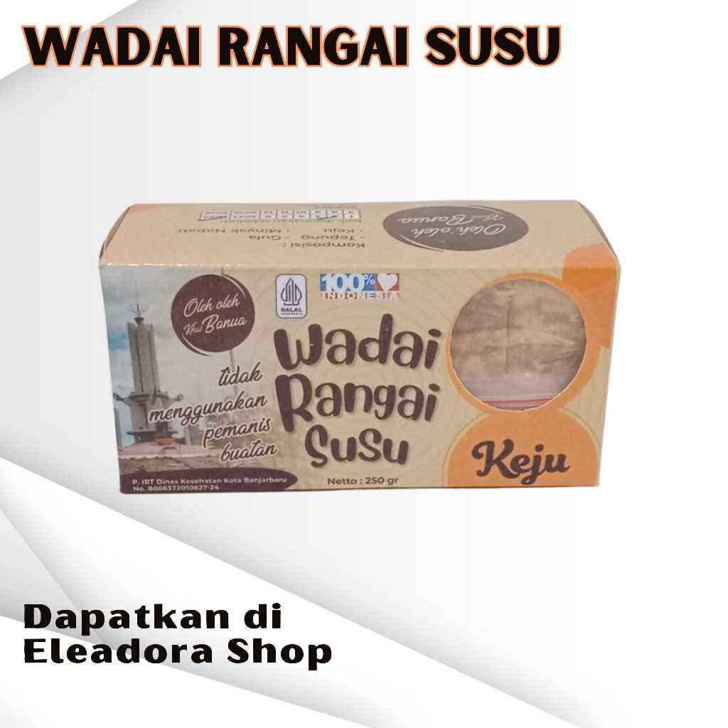 Jual Wadai Rangai Susu Merk Mama Dayat - Kue Rangai Khas Banjar - Rasa ...