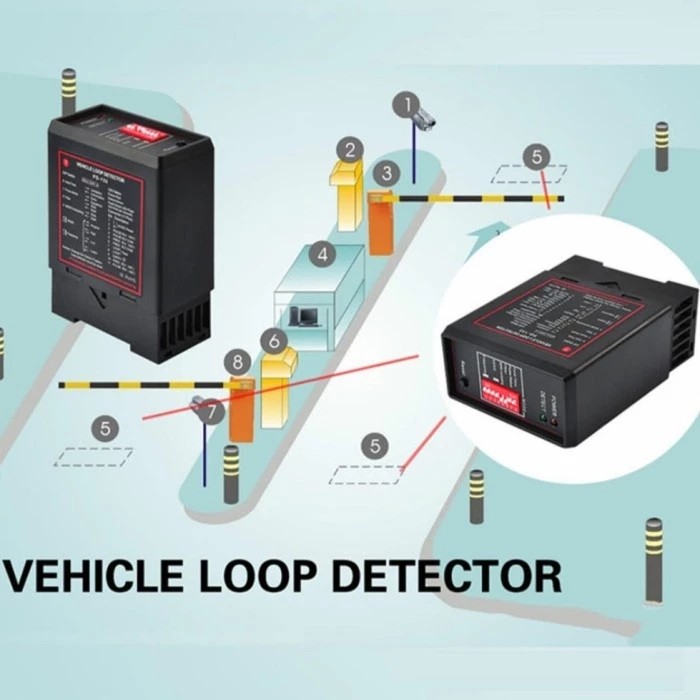 Jual VLD Single Hitam Looop Detector Hitam Parkir PD132 Single Channel ...