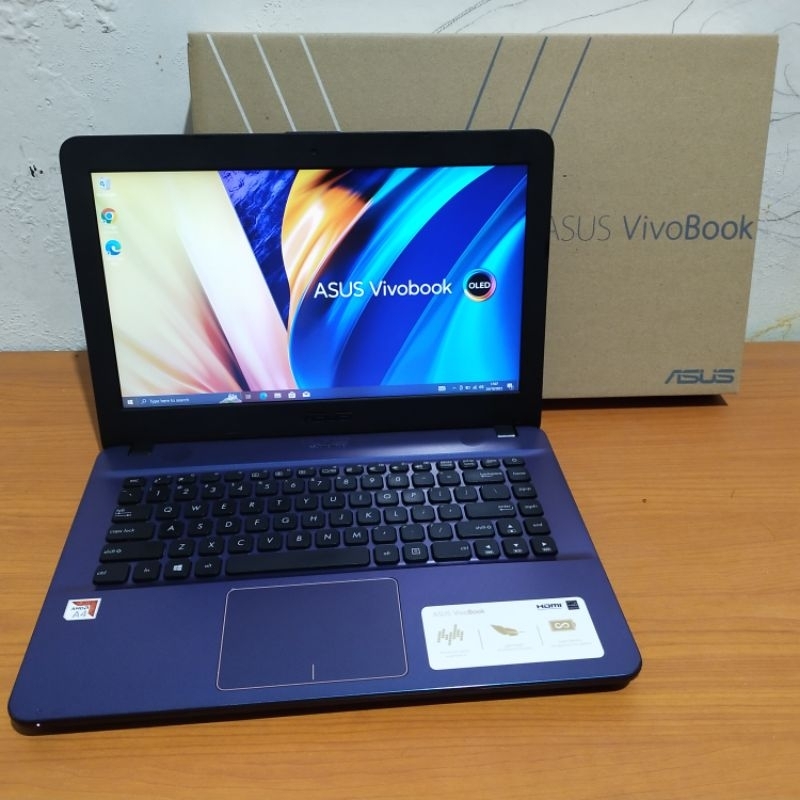 Jual Laptop Design Editing Asus Vivobook X441ba Processor Gen 9 Ram 8gb Ssd 256gb Sonicmaster 7873