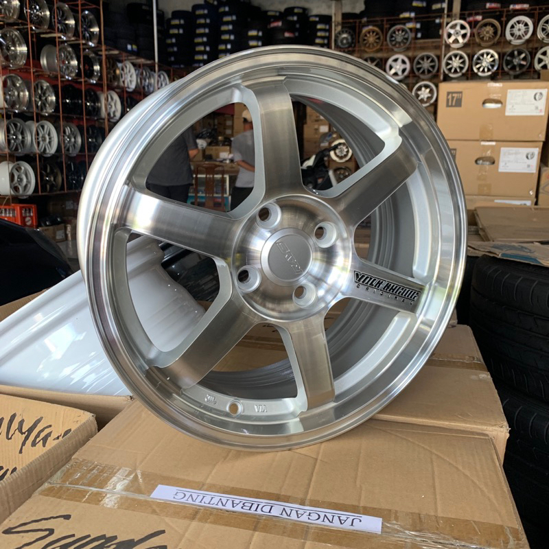 Jual Velg R15 Volkrays TE37 Saga. Sumber Mulya Wheels. Velg mobil. toko ...
