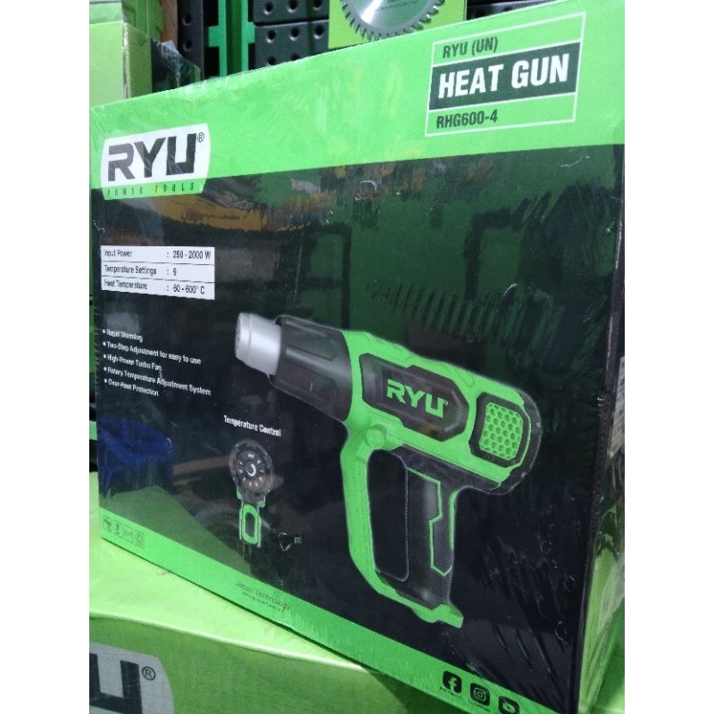 Jual Mesin pemanas Ryu Hot Gun Ryu Heat Gun RHG600-4 Termurah | Shopee ...