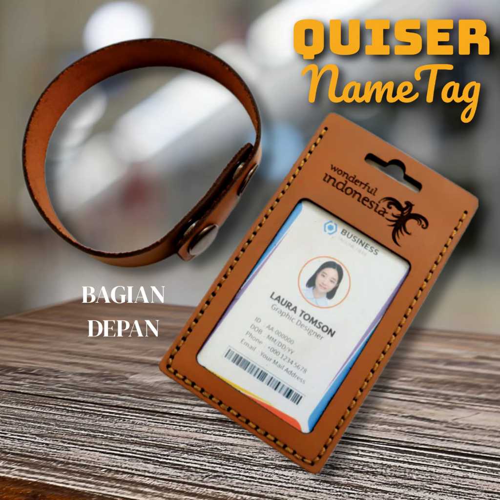 Jual Laggage Tag Koper & Tas Custom Kulit Asli Name Tag Koper Custom