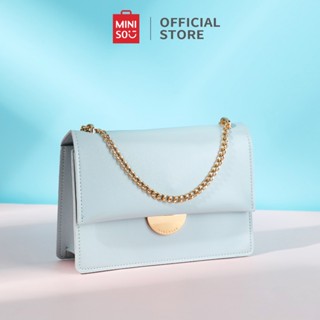 Jual Miniso Tas Selempang Wanita Semicircular Hardware Sling Bag
