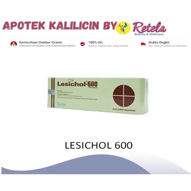 Jual LESICHOL 600 MG BOX 30 KAPSUL | Shopee Indonesia