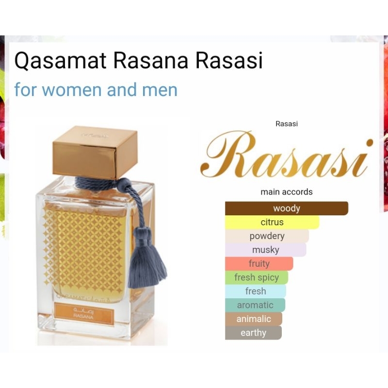 Jual RASASI QASAMAT EBHAR/RASANA 65ML original 100% | Shopee Indonesia