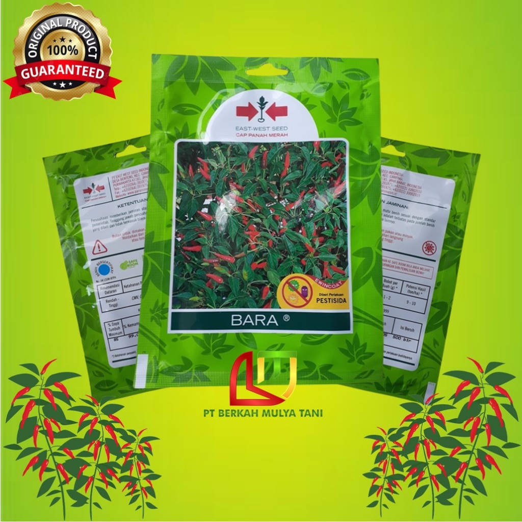 Jual Benih Bibit Cabe Rawit Super Pedas Bara Cap Panah Merah Butir Shopee Indonesia