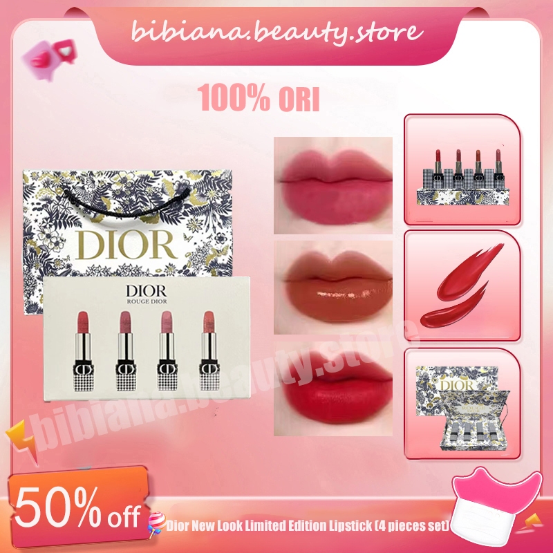 Jual Lipstik Dior/Dior Lipstick Set/Dior New Look Limited Edition