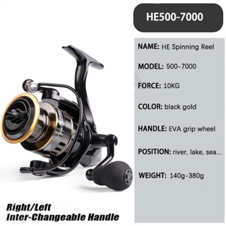 Jual 2024 New Ultra Light reel Mesin Pancing Spinning Reel 5.2:1 EVA Grip  Max Drag 10kg Equipment Fishing Reel Mini