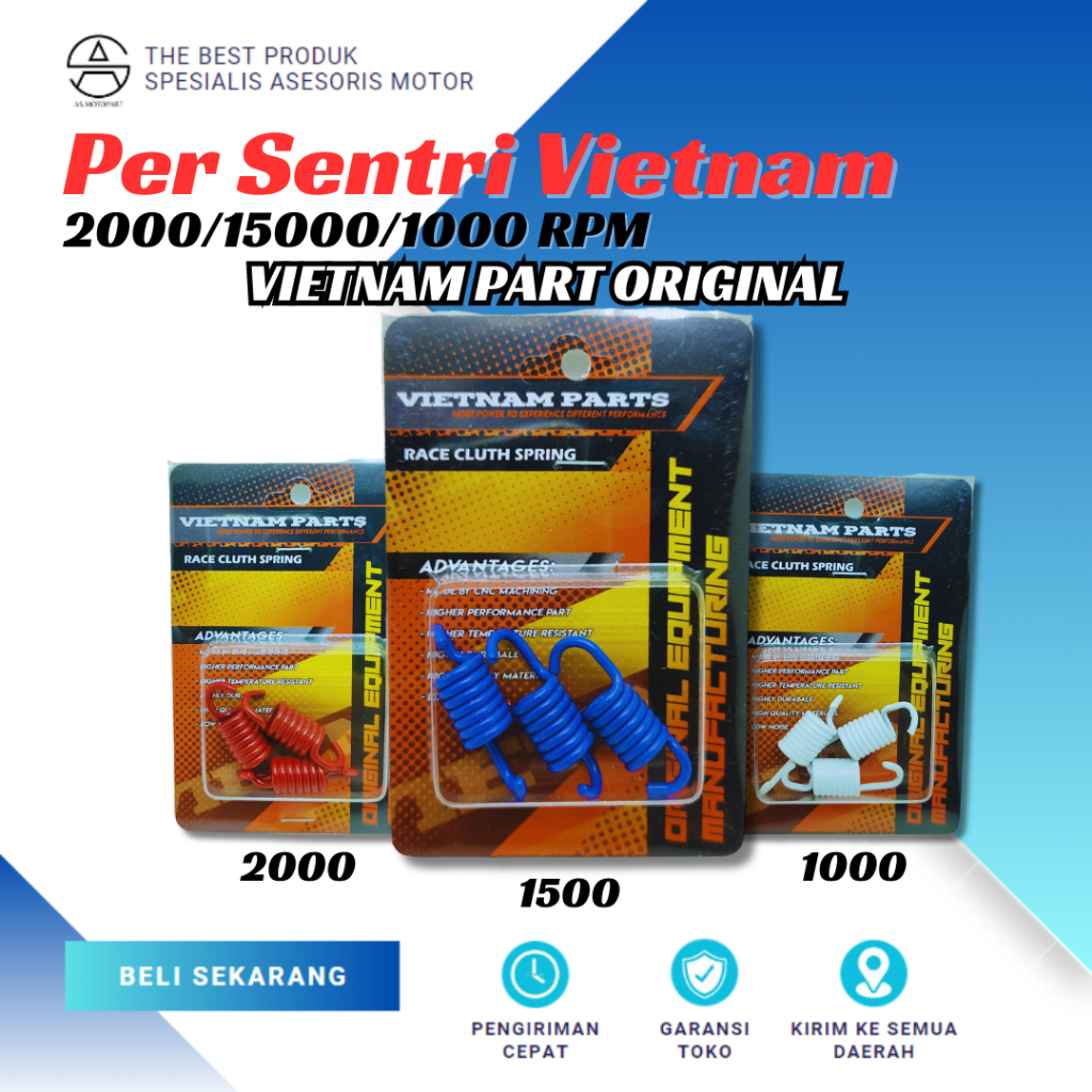 Jual PER SENTRI RACING VIETNAM 1500 RPM 2000 RPM 1000 RPM RACING ...
