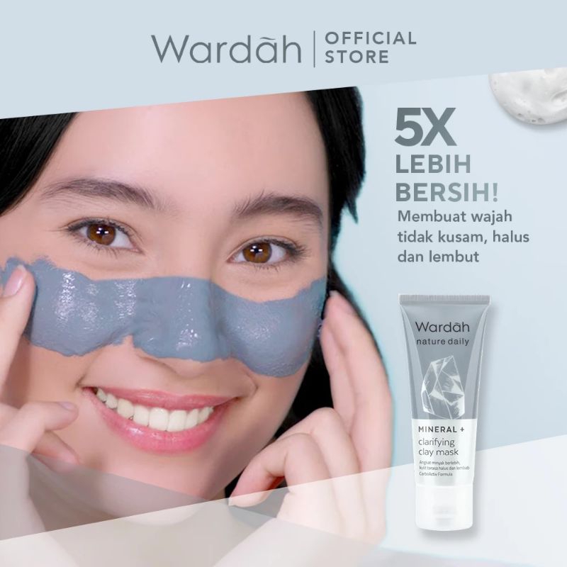 Jual Wardah Clay Mask Shopee Indonesia