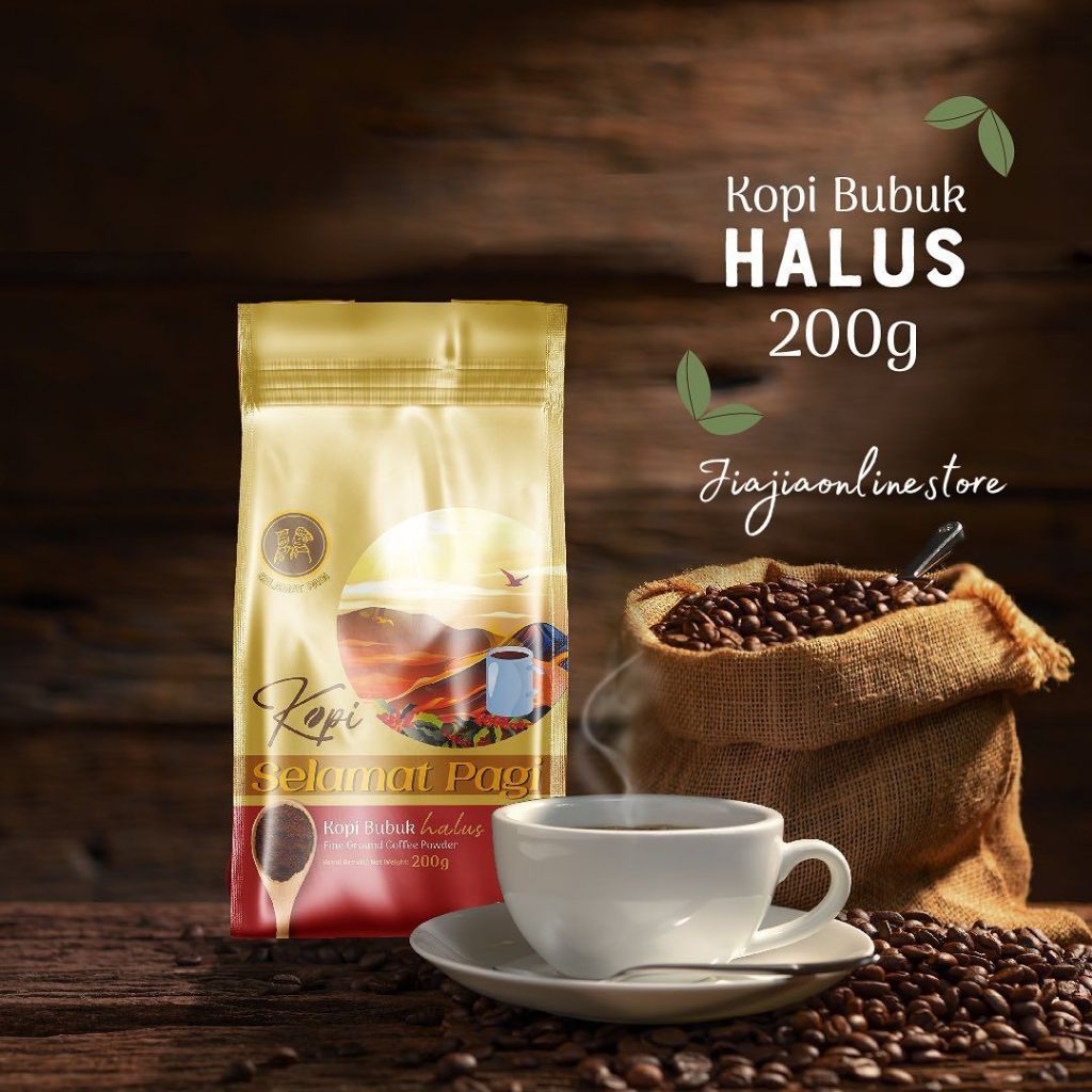 Jual Kopi Selamat Pagi 900gr Kasar | Kopi Selamat Pagi 800gr Halus Kopi ...