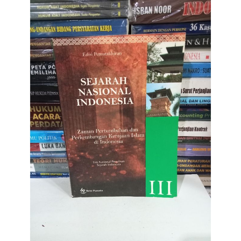 Jual Buku SEJARAH NASIONAL INDONESIA Jilid III. | Shopee Indonesia