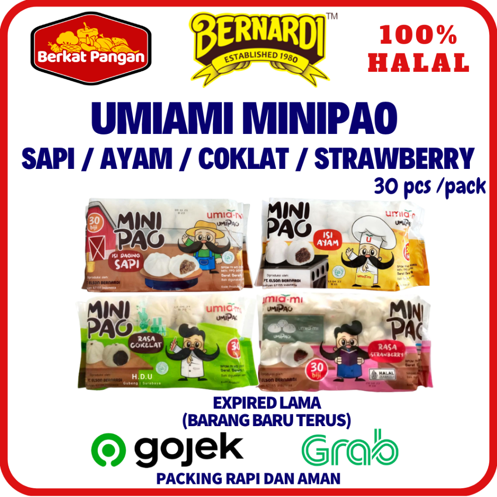 Jual Umiami Mini Pao Coklat Ayam Sapi Isi Pcs Minipao Shopee