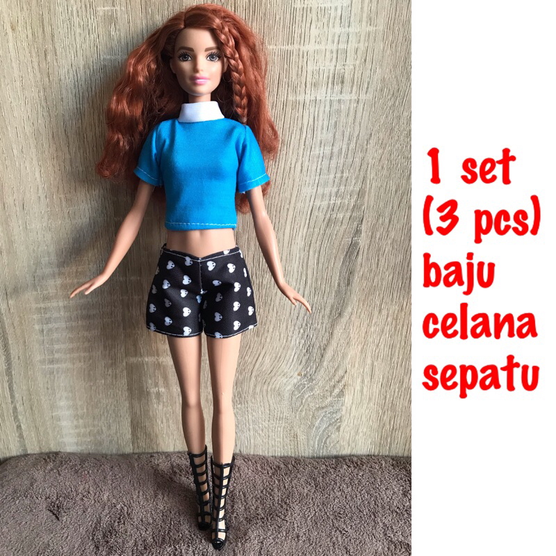 Jual Baju Barbierok Barbiecelana Barbiebaju Barbie Ken Shopee