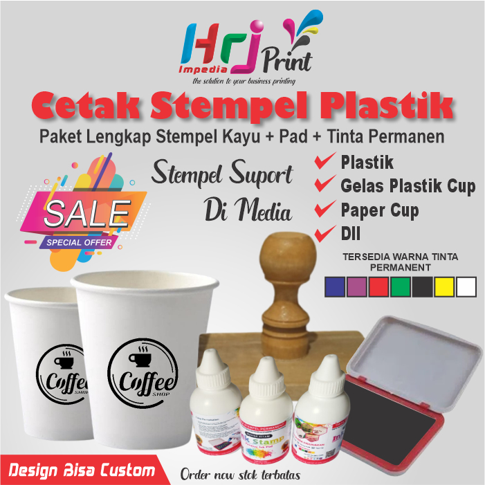 Jual Cetak Stempel Gelas Paper Cup | Cetak Stempel Plastik | Cetak ...