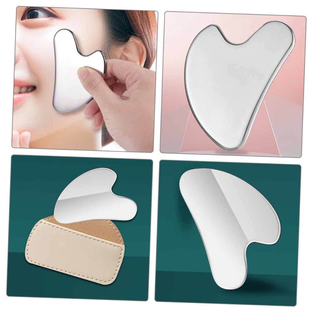 Jual Face Massager Guasha Tool Stainless Steel / Alat Mijit Wajah ...