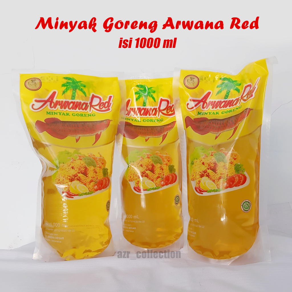 Jual Minyak Goreng Arwana Red kemasan 1 Liter Minyak Goreng Kemasan 1 ...