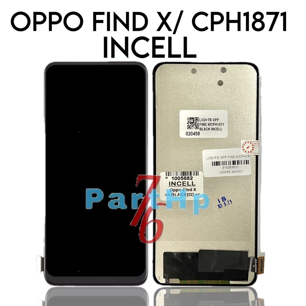 Jual INCELL - LCD Touchscreen Fullset OP Find X / CPH1871 / PAFM00 ...