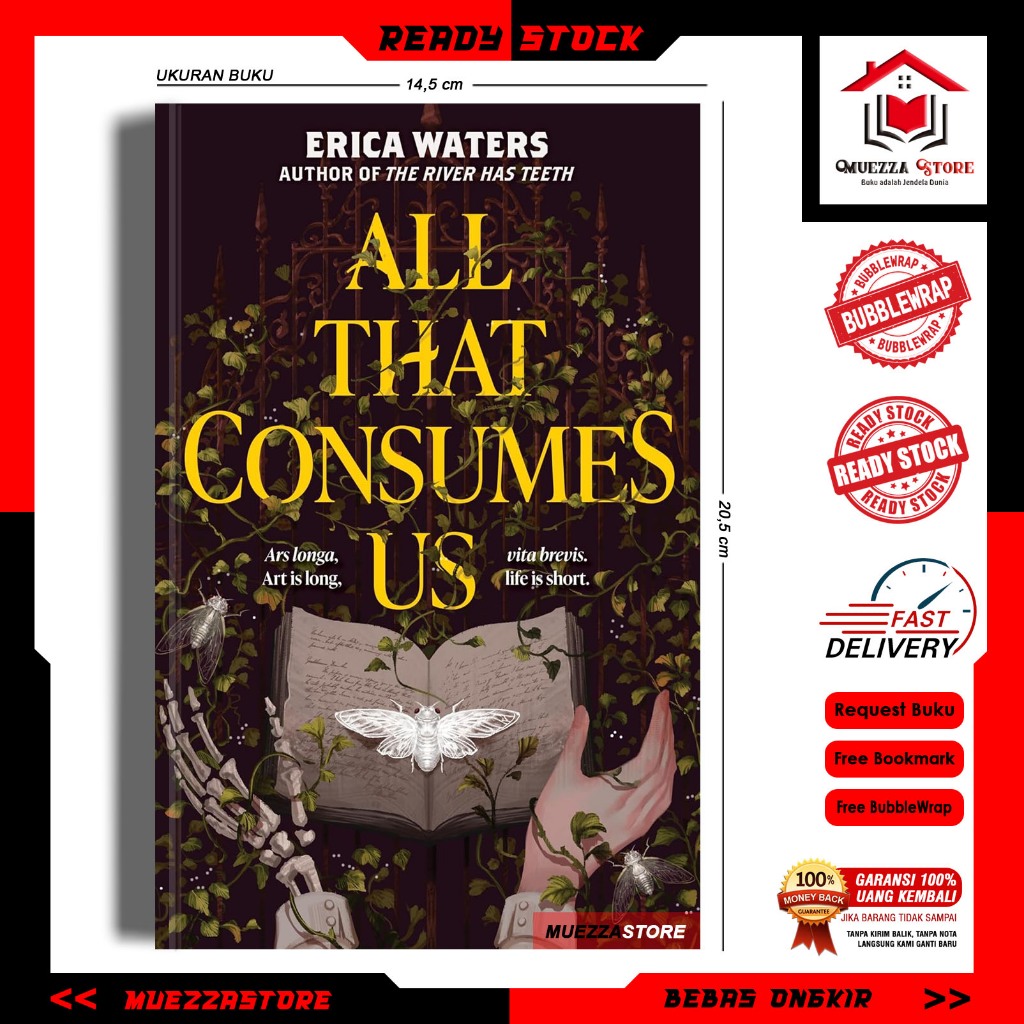 Jual All That Consumes Us by Erica Waters (English/Indonesia) Shopee
