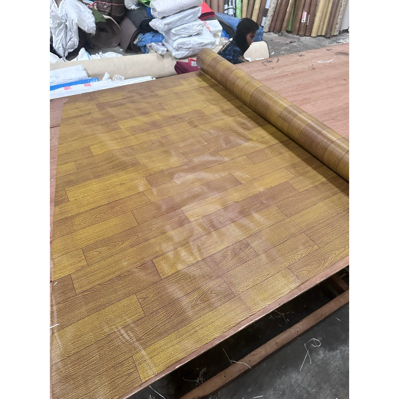 Jual Karpet Lantai Plastik Vinyl 120cm x 17m Perlak Alas Taplak Meja ...