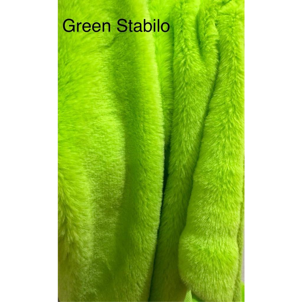 Jual Kain Bulu Rabbit Fur/ Kain Bulu Kelinci Halus/Bulu Korea Halus Dan ...