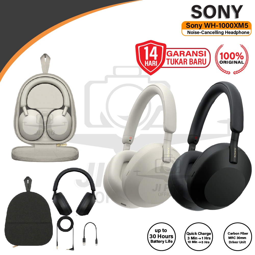 Jual Sony WH-1000XM5 / WH1000 XM5 / WH1000XM5 Noise-Cancelling