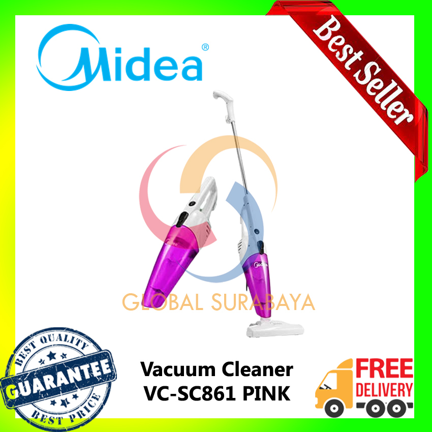 Jual Midea Vacuum Cleaner 2in1 VC-SC861 Pink - GARANSI RESMI | Shopee ...