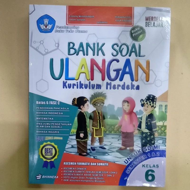 Jual Buku Bank Soal Ulangan SD Kelas 6 Kurikulum Merdeka | Shopee Indonesia