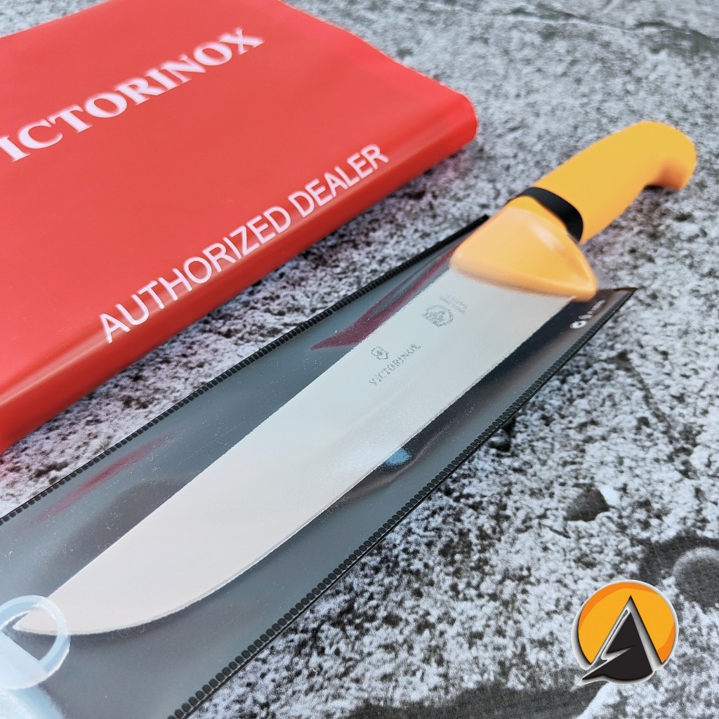 Jual Butcher knife pisau sembelih victorinox swibo straight 21 cm