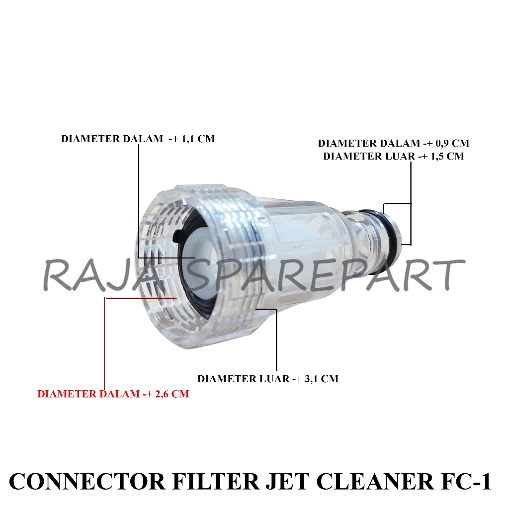 Jual CFJC1 CONNECTOR FILTER JET CLEANER FC-1 | Shopee Indonesia